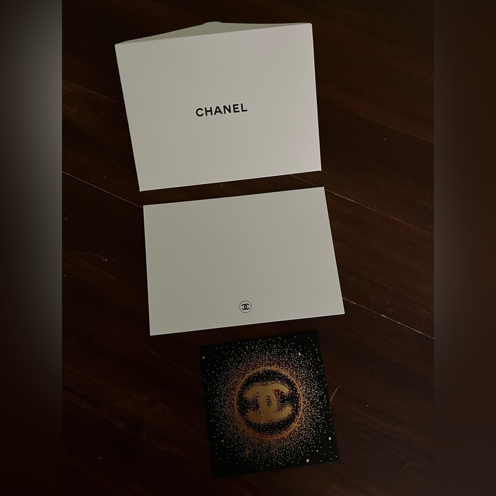 Chanel Small blank card with envelope
